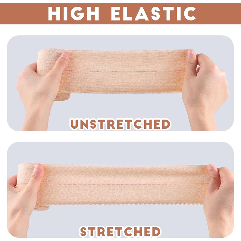 Wickeln Sie flexible Stretch-Bandagen