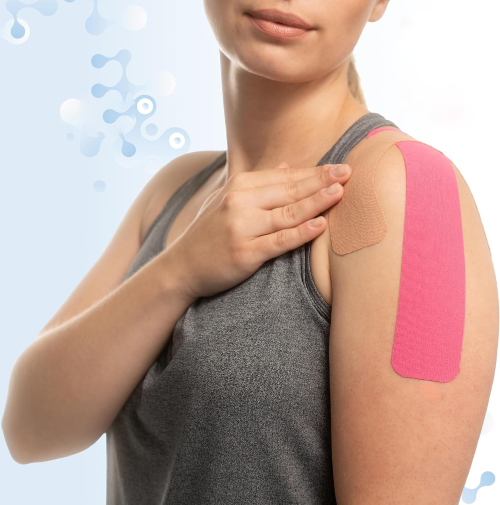 Vorgeschnittenes Kinesiologie-Tape für den Sport