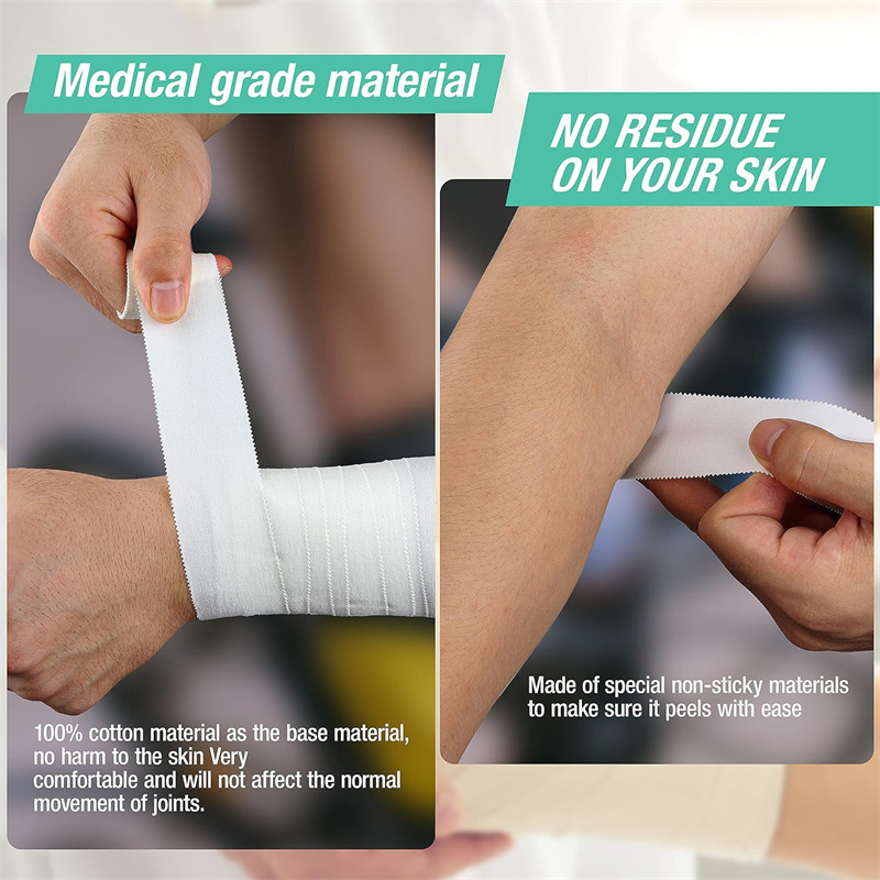Sporttape – starres Zinkoxid-Sporttape zur Knöchel-, Handgelenk- und Fingerunterstützung Sporttape – starres Zinkoxid-Sporttape zur Knöchel-, Handgelenk- und Fingerunterstützung