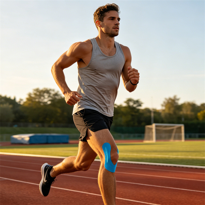 Premium-Kinesiologie-Tape für Sportunterstützung, Muskelregeneration und Gelenkstabilität | Latexfrei, wasserbeständig, 5 cm x 5 m Rolle